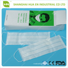 Máscara de papel de alta qualidade para uso médico fabricada na China